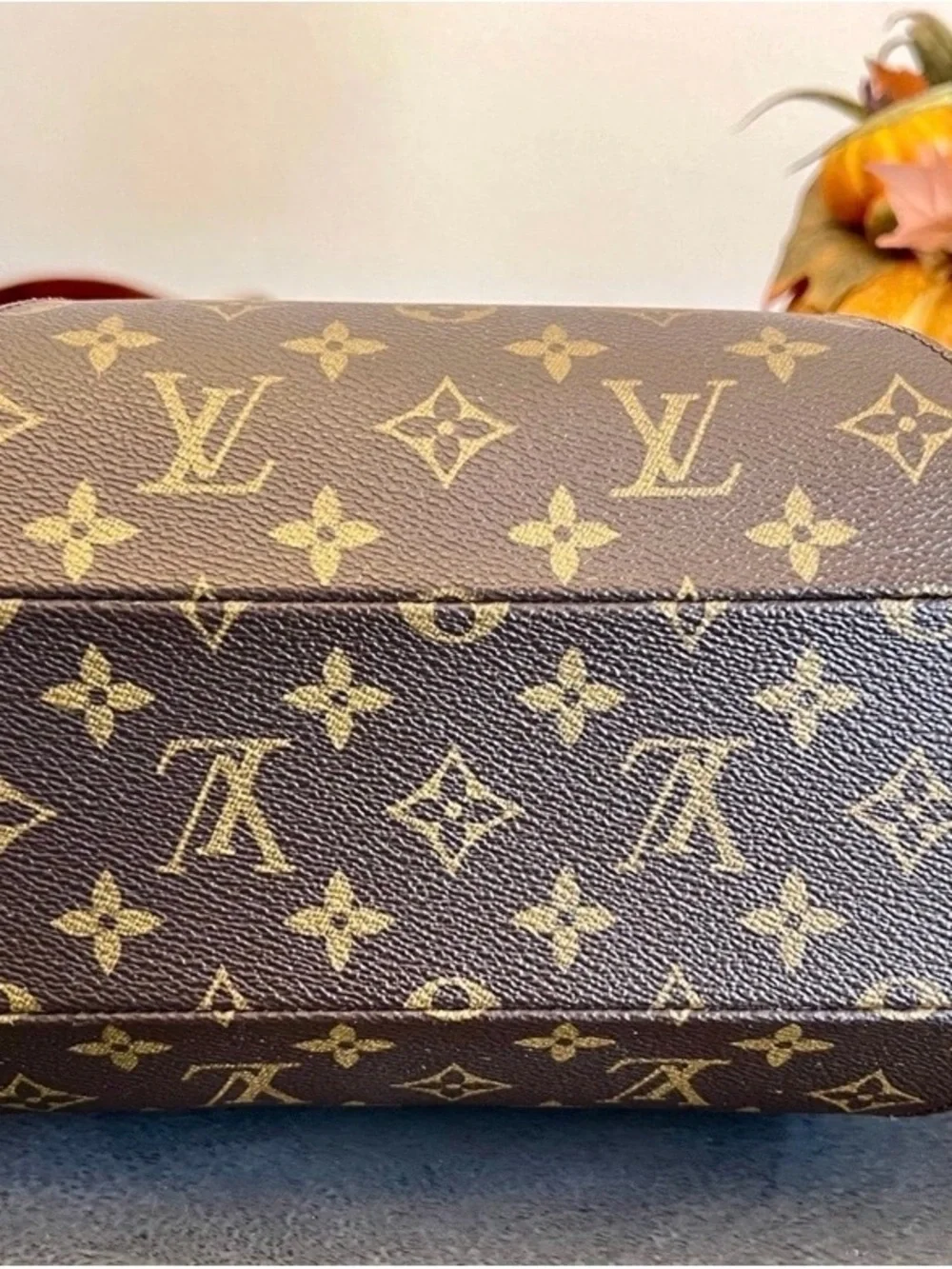 Louis Vuitton Monogram Ellipse MM Satchel in Brown and Tan - Picture 5 of 9